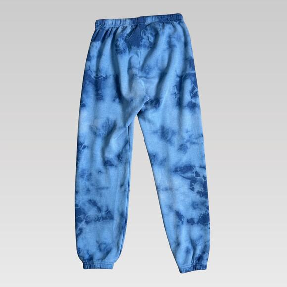 Aviator Nation Hand Dyed Tie Dye Sweatpants size Large Blue Like New - Picture 3 of 7